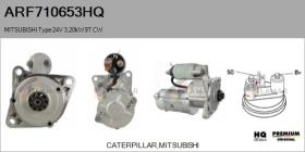 HQ ARF710653HQ - ARR NUEVO MITSUBISHI Type 24V 3,20kW 9T CW