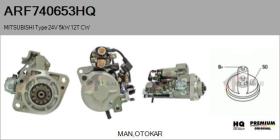 HQ ARF740653HQ - ARR NUEVO MITSUBISHI Type 24V 5,00kW 12T CW