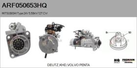 HQ ARF050653HQ - ARR NUEVO MITSUBISHI Type 24V 5,50kW 12T CW