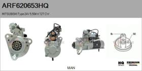  ARF620653HQ - ARR NUEVO MITSUBISHI Type 24V 5,50kW 12T CW