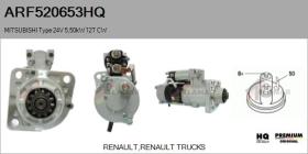 HQ ARF520653HQ - ARR NUEVO MITSUBISHI Type 24V 5,50kW 12T CW