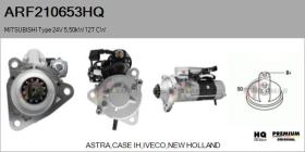 HQ ARF210653HQ - ARR NUEVO MITSUBISHI Type 24V 5,50kW 12T CW