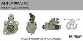 HQ ARF040653HQ - ARR NUEVO MITSUBISHI Type 24V 5,50kW 12T CW