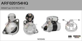 HQ ARF020154HQ - ARR NUEVO NISSAN Type 12V 0,70kW 8T CW