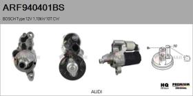 BOSCH ARF940401BS - ARR NUEVO ORIG. BOSCH Type 12V 1,10kW 10T CW