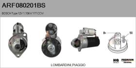 BOSCH ARF080201BS - ARR NUEVO ORIG. BOSCH Type 12V 1,10kW 11T CCW