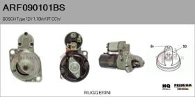 BOSCH ARF090101BS - ARR NUEVO ORIG. BOSCH Type 12V 1,10kW 9T CCW