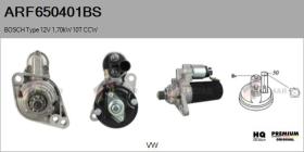 BOSCH ARF650401BS - ARR NUEVO ORIG. BOSCH Type 12V 1,70kW 10T CCW