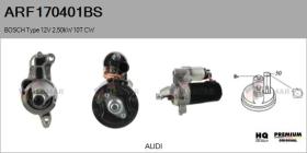 BOSCH ARF170401BS - ARR NUEVO ORIG. BOSCH Type 12V 2,50kW 10T CW