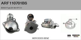 BOSCH ARF110701BS - ARR NUEVO ORIG. BOSCH Type 24V 4,00kW 9T CW