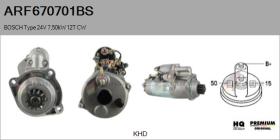 BOSCH ARF670701BS - ARR NUEVO ORIG. BOSCH Type 24V 7,50kW 12T CW