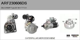  ARF230606DS - ARR NUEVO ORIG. DELCOREMY Type 24V 4,00kW 11T CW