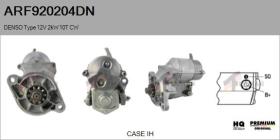 DENSO ARF920204DN - ARR NUEVO ORIG. DENSO Type 12V 2,00kW 10T CW