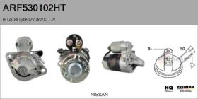 HITACHI ARF530102HT - ARR NUEVO ORIG. HITACHI Type 12V 1,00kW 8T CW