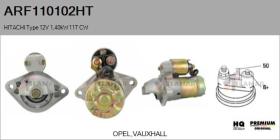  ARF110102HT - ARR NUEVO ORIG. HITACHI Type 12V 1,40kW 11T CW