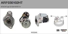 HITACHI ARF030102HT - ARR NUEVO ORIG. HITACHI Type 12V 2,00kW 9/10T CW