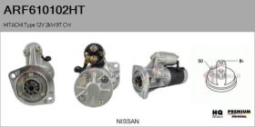 HITACHI ARF610102HT - ARR NUEVO ORIG. HITACHI Type 12V 2,00kW 9T CW