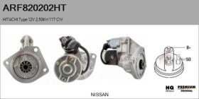 HITACHI ARF820202HT - ARR NUEVO ORIG. HITACHI Type 12V 2,50kW 11T CW