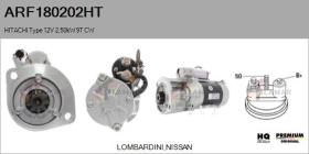 HITACHI ARF180202HT - ARR NUEVO ORIG. HITACHI Type 12V 2,50kW 9T