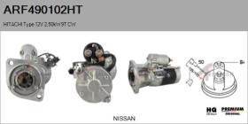 HITACHI ARF490102HT - ARR NUEVO ORIG. HITACHI Type 12V 2,50kW 9T CW