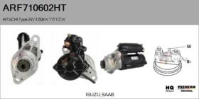 HITACHI ARF710602HT - ARR NUEVO ORIG. HITACHI Type 24V 3,50kW 11T CCW