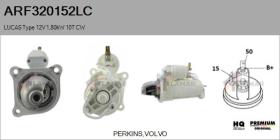 LUCAS ARF320152LC - ARR NUEVO ORIG. LUCAS Type 12V 1,80kW 10T CW