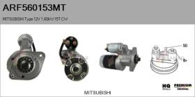  ARF560153MT - ARR NUEVO ORIG. MITSUBISHI Type 12V 1,60kW 15T CW