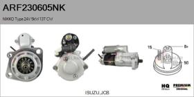  ARF230605NK - ARR NUEVO ORIG. NIKKO Type 24V 5,00kW 13T CW