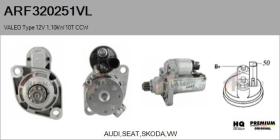 VALEO ARF320251VL - ARR NUEVO ORIG. VALEO Type 12V 1,10kW 10T CCW