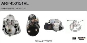 VALEO ARF450151VL - ARR NUEVO ORIG. VALEO Type 12V 1,10kW 9T CW