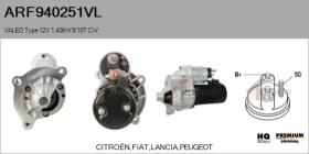 VALEO ARF940251VL - ARR NUEVO ORIG. VALEO Type 12V 1,40kW 9/10T CW