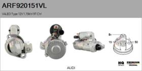 VALEO ARF920151VL - ARR NUEVO ORIG. VALEO Type 12V 1,70kW 9T CW