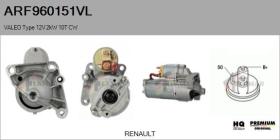 VALEO ARF960151VL - ARR NUEVO ORIG. VALEO Type 12V 2,00kW 10T CW