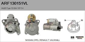 VALEO ARF130151VL - ARR NUEVO ORIG. VALEO Type 12V 2,00kW 10T CW