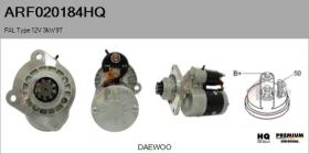 HQ ARF020184HQ - ARR NUEVO PAL Type 12V 3kW