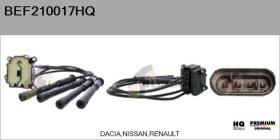 HQ BEF210017HQ - BOBINA ENCENDIDO RENAULT-NISSAN