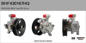 HQ BHF430167HQ - BOMBA de DA NUEVO MERCEDES-BENZ Type PR6 126 mm