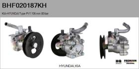 HYUNDAI-KIA BHF020187KH - BOMBA de DA NUEVO ORIG. HYUNDAI Type PV1 106 mm 80 bar