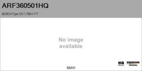 HQ ARF360501HQ - BOSCH Type 12V 1,70kW 11T