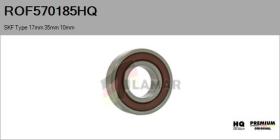 HQ ROF570185HQ - Cojinete SKF Type 17mm 35mm 10mm