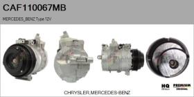 MERCEDES BENZ CAF110067MB - Compresor AIRE ACONDICIONADO