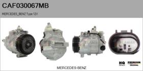 MERCEDES BENZ CAF030067MB - Compresor AIRE ACONDICIONADO