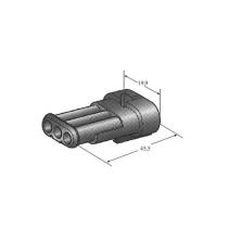  CAM003 - CONECTOR ESTANCO 3V.P/MACHO