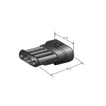  CAM004 - CONECTOR ESTANCO 4V.P/MACHO