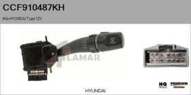 HYUNDAI-KIA CCF910487KH - Conmutador Limpiaparabrisas HYUNDAI/KIA