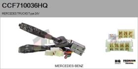 HQ CCF710036HQ - Conmutador Luces MERCEDES Truck