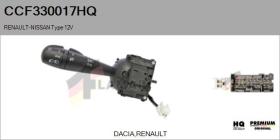 HQ CCF330017HQ - Conmutador Luces RENAULT