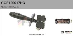 HQ CCF120017HQ - Conmutador Luces RENAULT/NISSAN