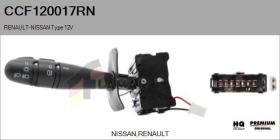  CCF120017RN - Conmutador Luces RENAULT/NISSAN