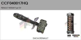 HQ CCF040017HQ - Conmutador Luces RENAULT/NISSAN